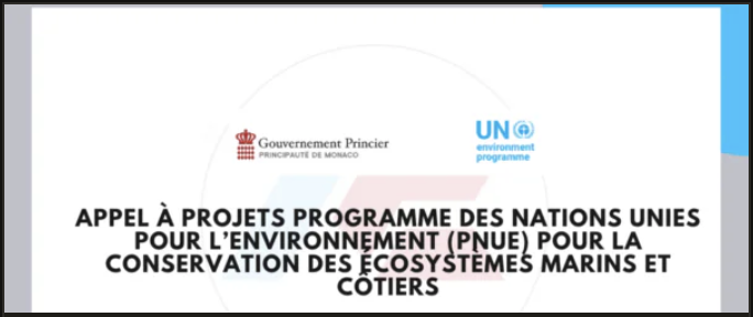 Appel à projets PNUE 2026 pour la conservation des écosystèmes marins et côtiers